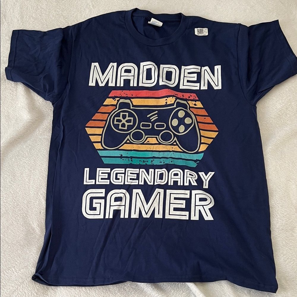 Madden Legendary Gamer T-Shirt - Blue (Men’s L)